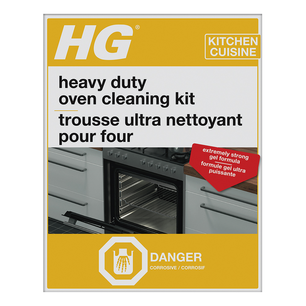 HAZ HG Heavy Duty Oven Cleaning Kit 600ml<span class=' ItemWarning' style='display:block;'>Item is usually in stock, but we&#39;ll be in touch if there&#39;s a problem<br /></span>