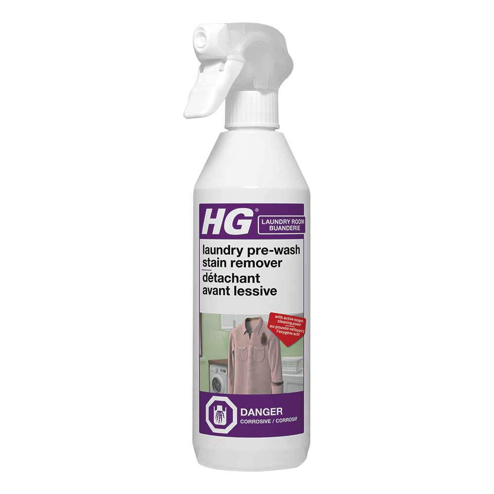 HAZ HG Laundry Pre-Wash Stain Remover Spray 500ml<span class=' ItemWarning' style='display:block;'>Item is usually in stock, but we&#39;ll be in touch if there&#39;s a problem<br /></span>