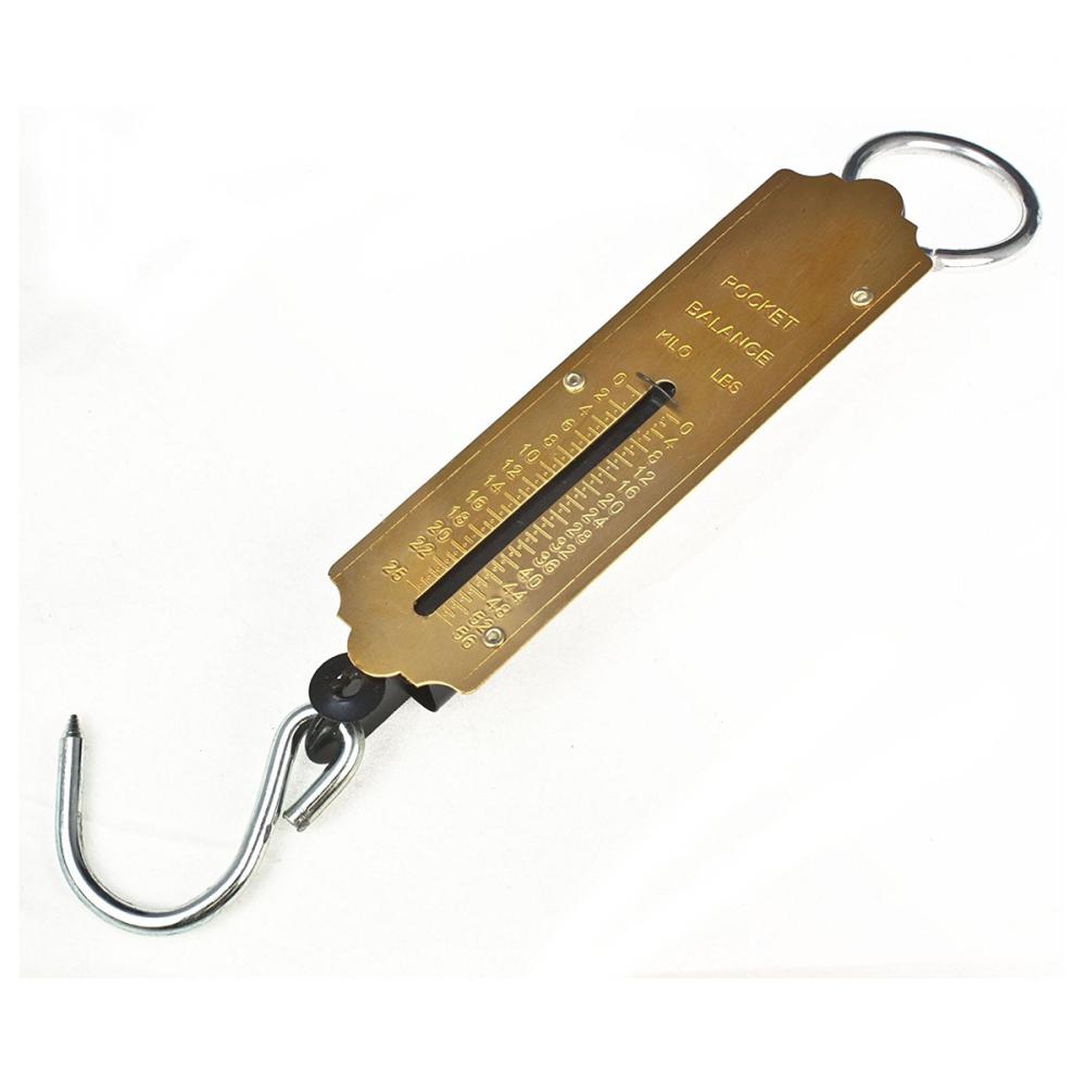 Mini Hanging Spring Scale<span class=' ItemWarning' style='display:block;'>Item is usually in stock, but we&#39;ll be in touch if there&#39;s a problem<br /></span>