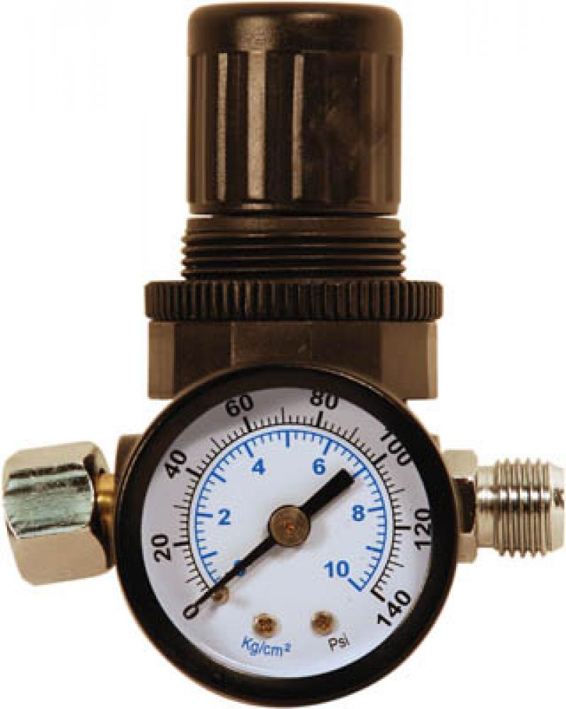 Pro Air Pressure Regulator with Gauge<span class=' ItemWarning' style='display:block;'>Item is usually in stock, but we&#39;ll be in touch if there&#39;s a problem<br /></span>