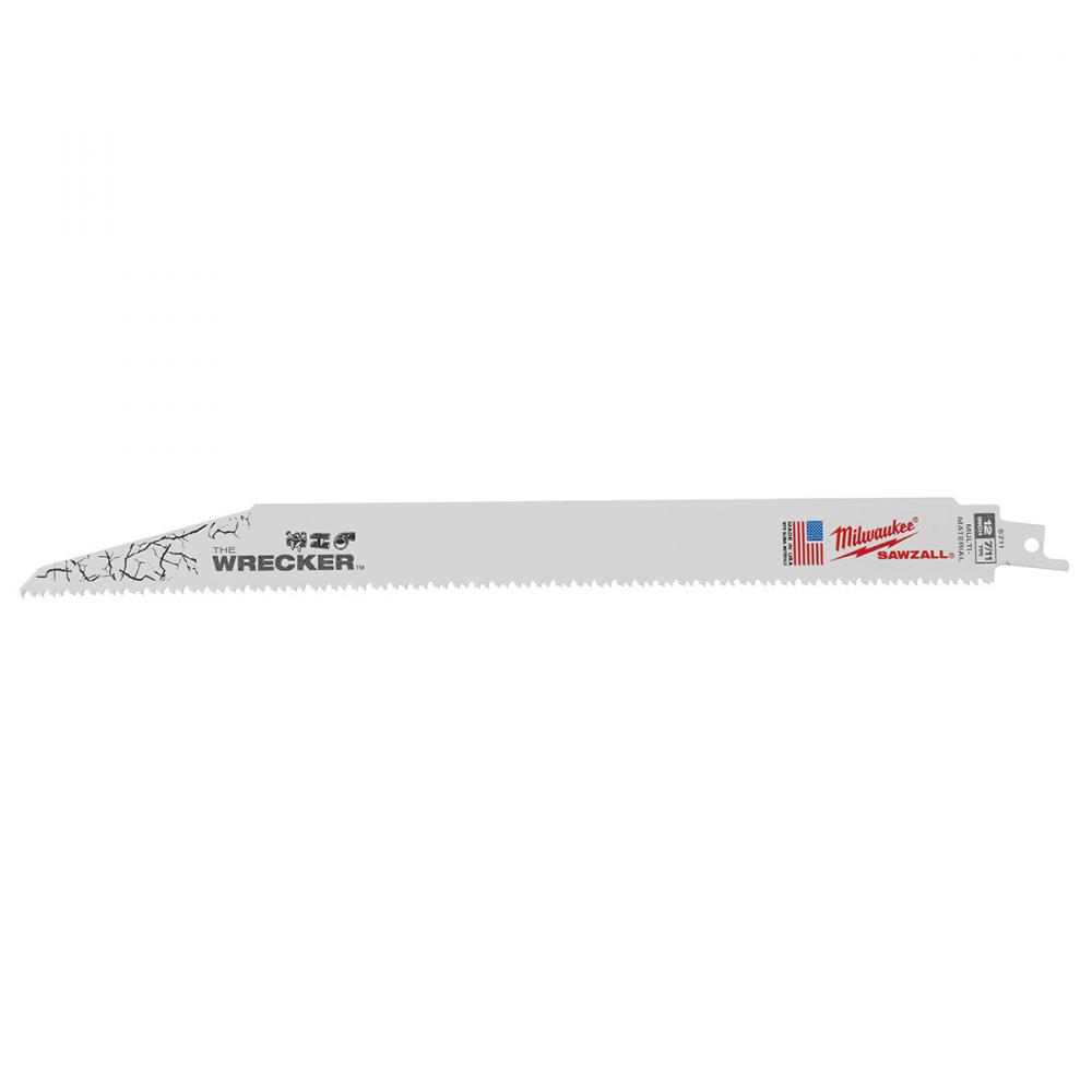 The Wrecker™ Multi-Material Sawzall® Blade 12&#34; 7/11TPI 5pk<span class=' ItemWarning' style='display:block;'>Item is usually in stock, but we&#39;ll be in touch if there&#39;s a problem<br /></span>