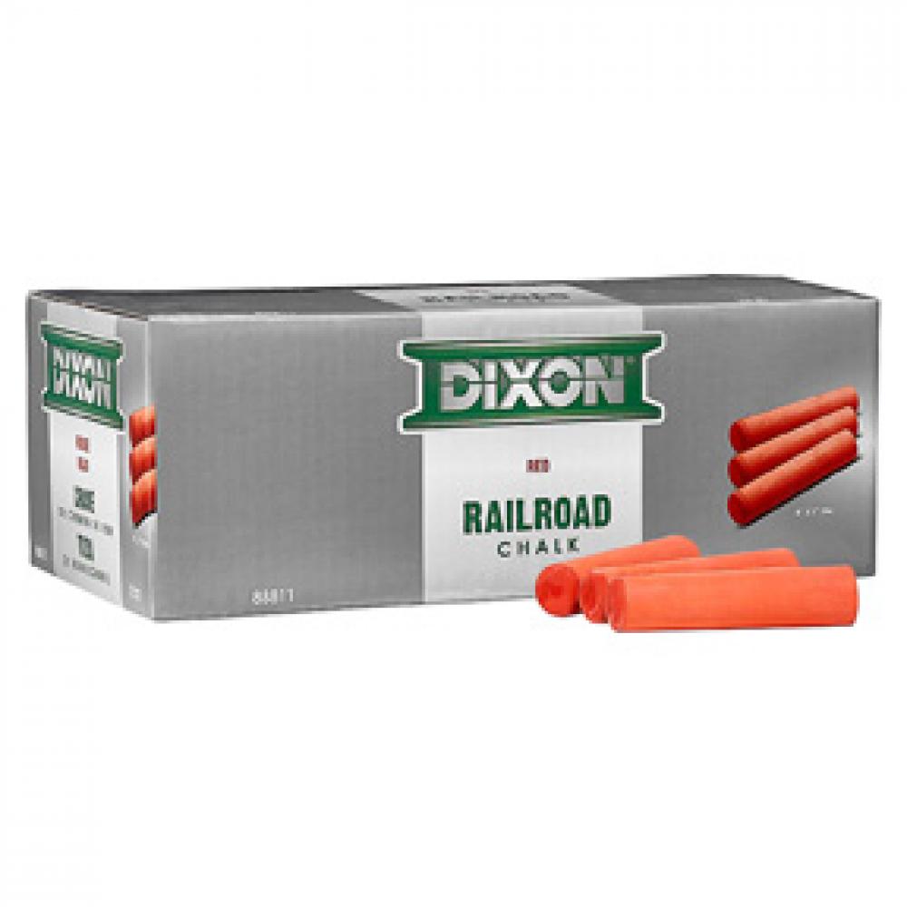 72pk Marking Chalks Dixon Railroad Chalk Red<span class=' ItemWarning' style='display:block;'>Item is usually in stock, but we&#39;ll be in touch if there&#39;s a problem<br /></span>