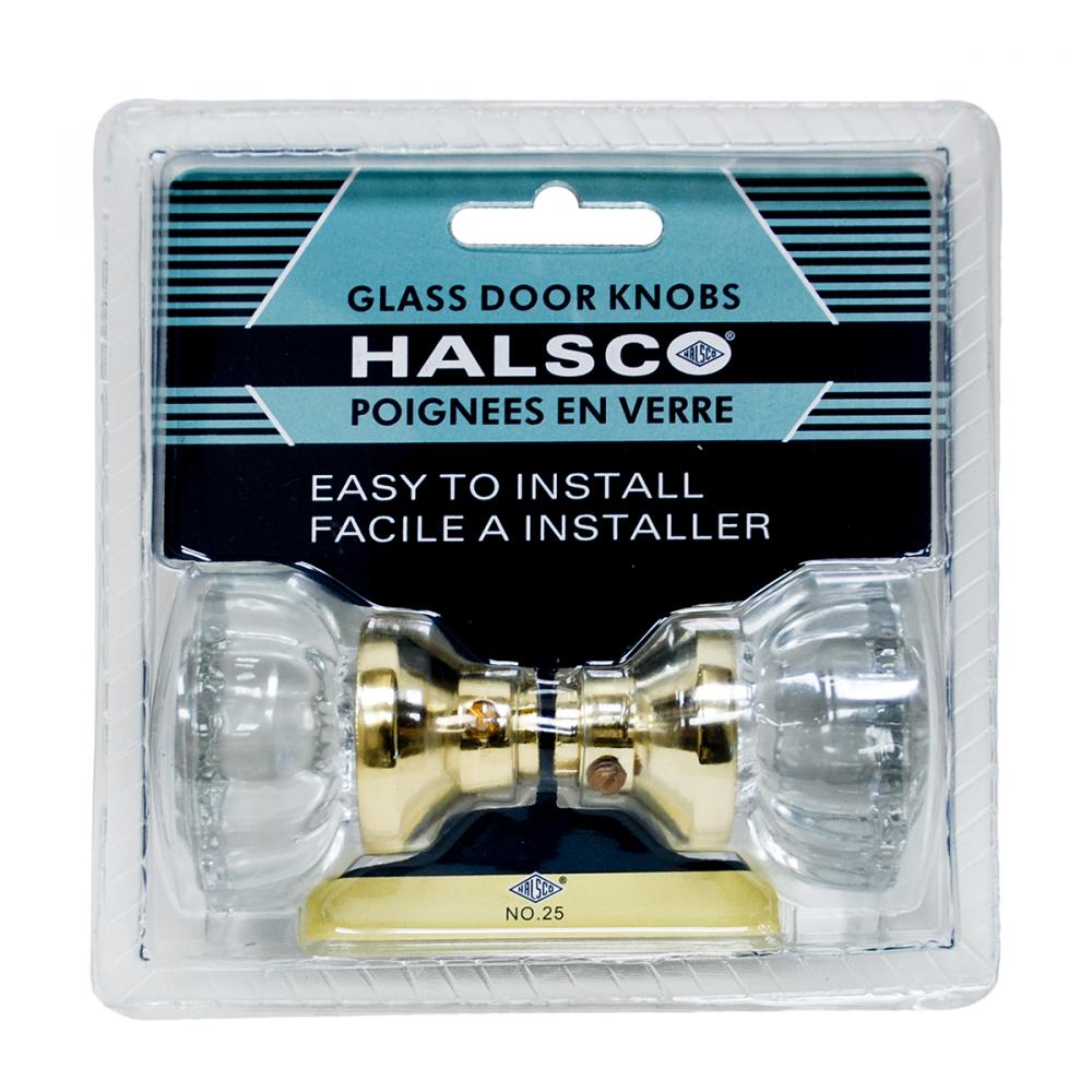 Door Knob Glass With Spindle Halsco Ha-25<span class=' ItemWarning' style='display:block;'>Item is usually in stock, but we&#39;ll be in touch if there&#39;s a problem<br /></span>