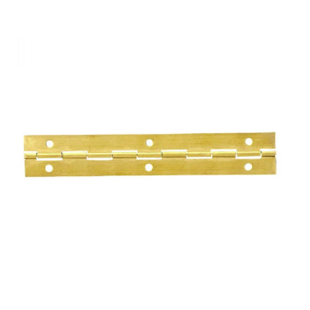 Hinge 1 ½ X 30in Piano Brass 893Bb<span class=' ItemWarning' style='display:block;'>Item is usually in stock, but we&#39;ll be in touch if there&#39;s a problem<br /></span>