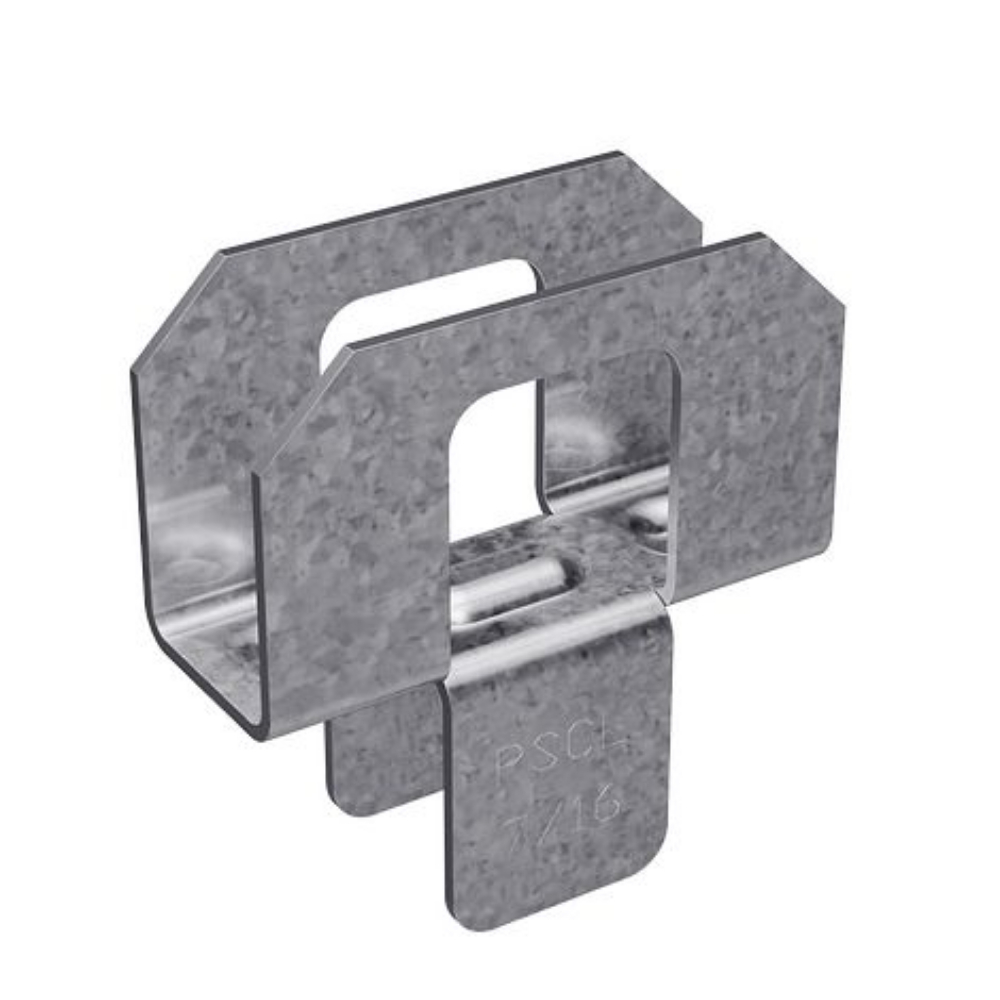 250Pk Galvanized Panel Sheathing Clip 20ga.7/16in<span class=' ItemWarning' style='display:block;'>Item is usually in stock, but we&#39;ll be in touch if there&#39;s a problem<br /></span>