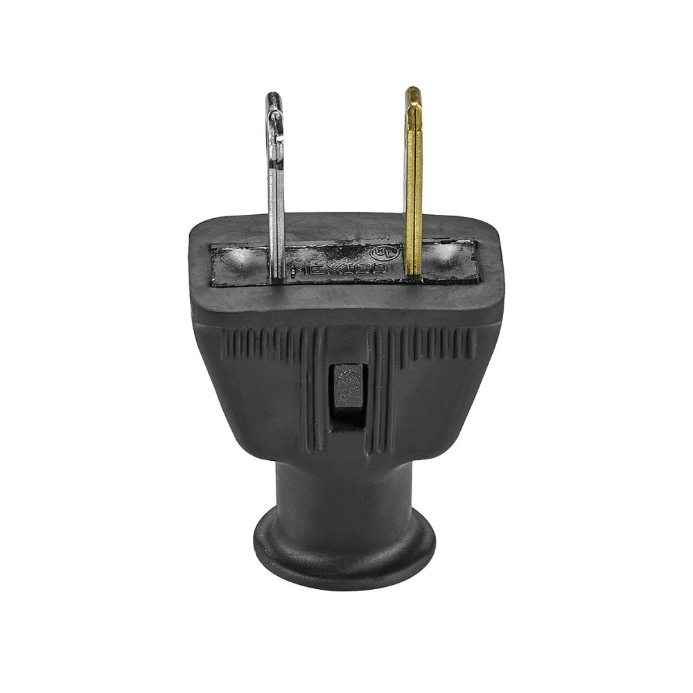 183-6Bk Straight Blade Plug 15-Amp 125-Volt 2-Wire Black<span class=' ItemWarning' style='display:block;'>Item is usually in stock, but we&#39;ll be in touch if there&#39;s a problem<br /></span>