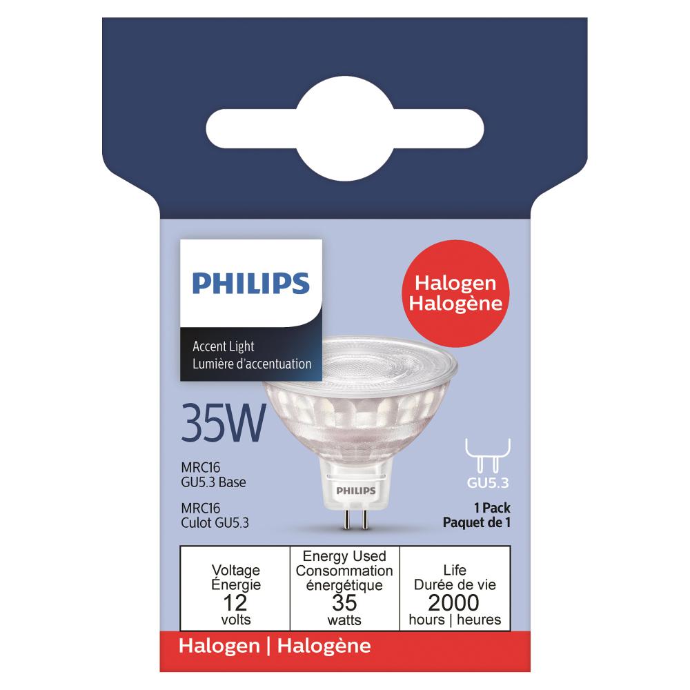 Bulb MRC16 Flood Halogen 35W 12V<span class=' ItemWarning' style='display:block;'>Item is usually in stock, but we&#39;ll be in touch if there&#39;s a problem<br /></span>