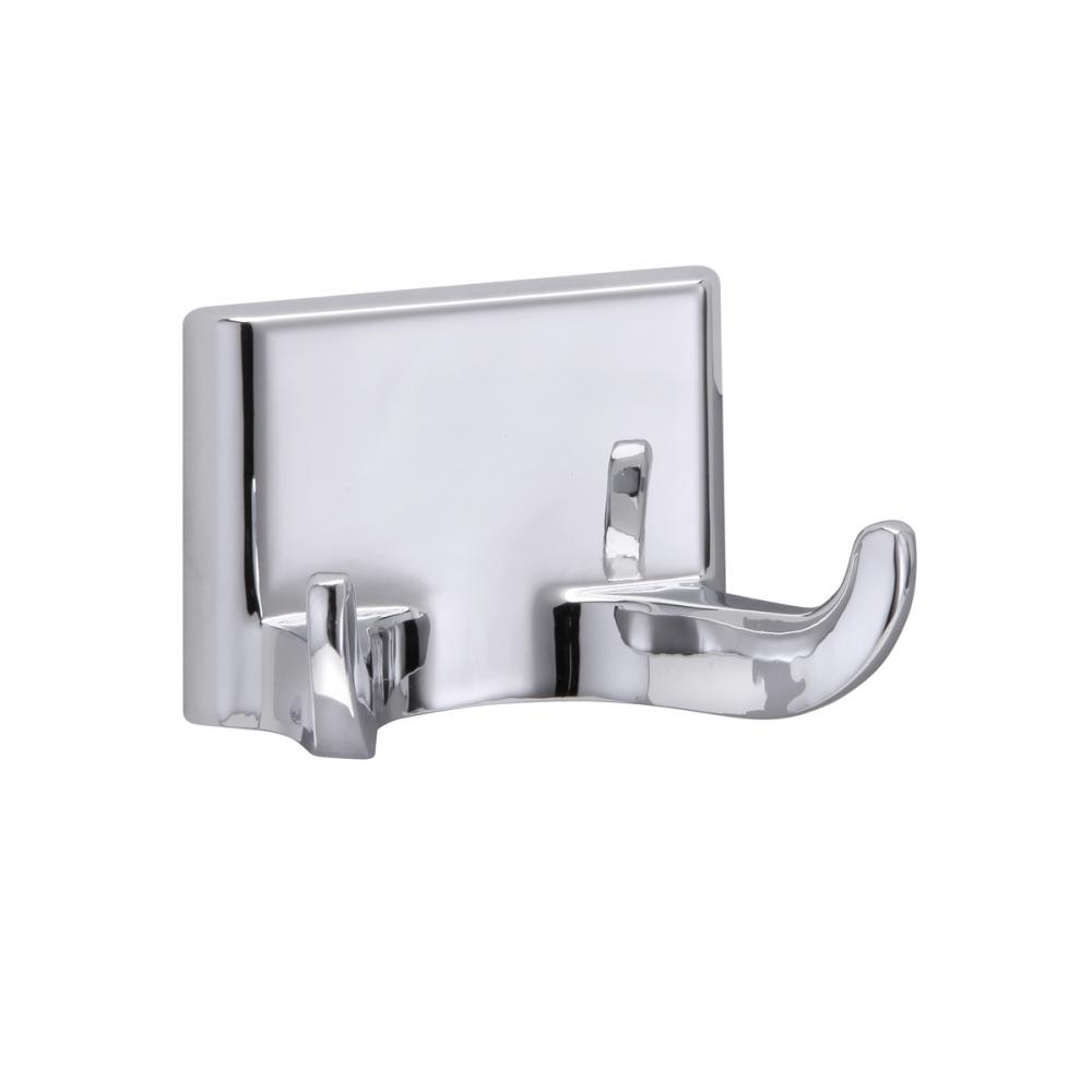 02-D9402 Robe Hook Double<span class=' ItemWarning' style='display:block;'>Item is usually in stock, but we&#39;ll be in touch if there&#39;s a problem<br /></span>