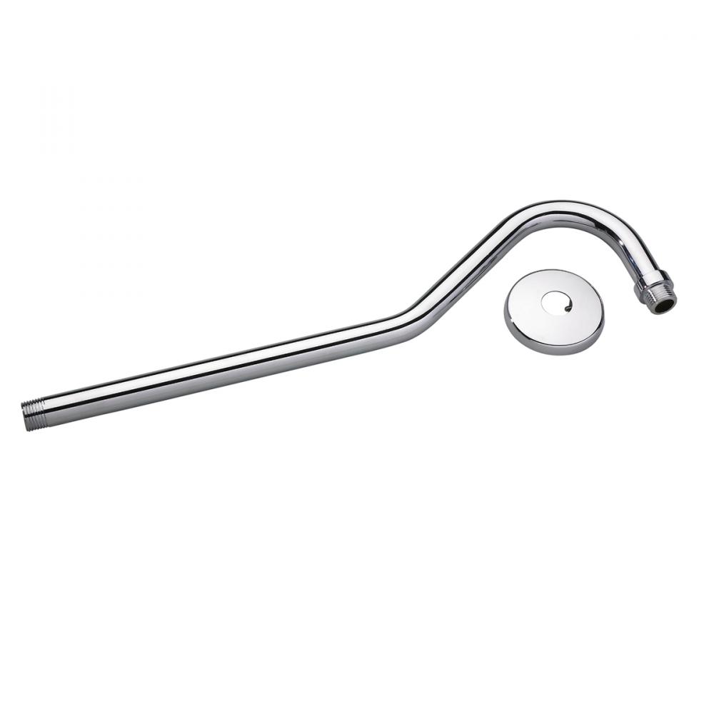 M1720Bl Shower Arm And Flange For Rain Showerhead<span class=' ItemWarning' style='display:block;'>Item is usually in stock, but we&#39;ll be in touch if there&#39;s a problem<br /></span>