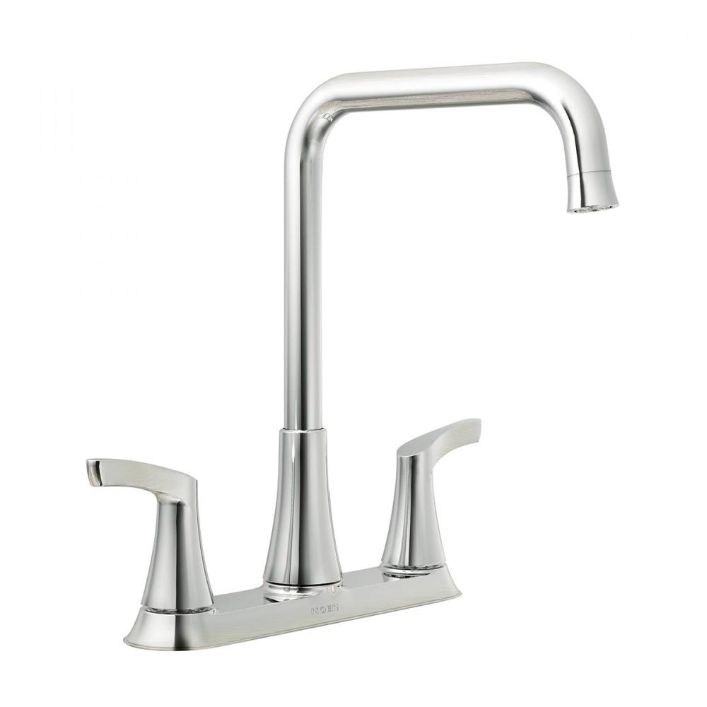 87633 Danika 2Handle Kitchen Faucet<span class=' ItemWarning' style='display:block;'>Item is usually in stock, but we&#39;ll be in touch if there&#39;s a problem<br /></span>