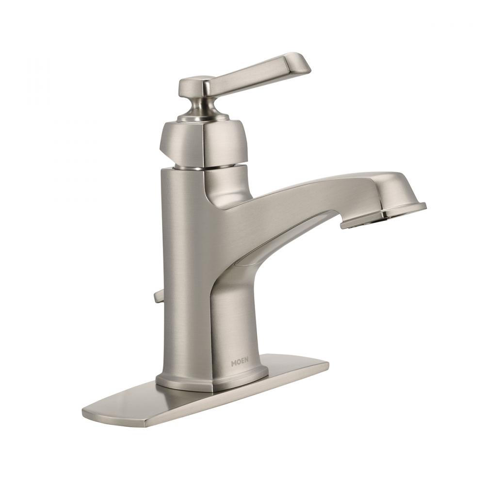 Boardwalk 1Hdle Lav. Faucet Chrome<span class=' ItemWarning' style='display:block;'>Item is usually in stock, but we&#39;ll be in touch if there&#39;s a problem<br /></span>