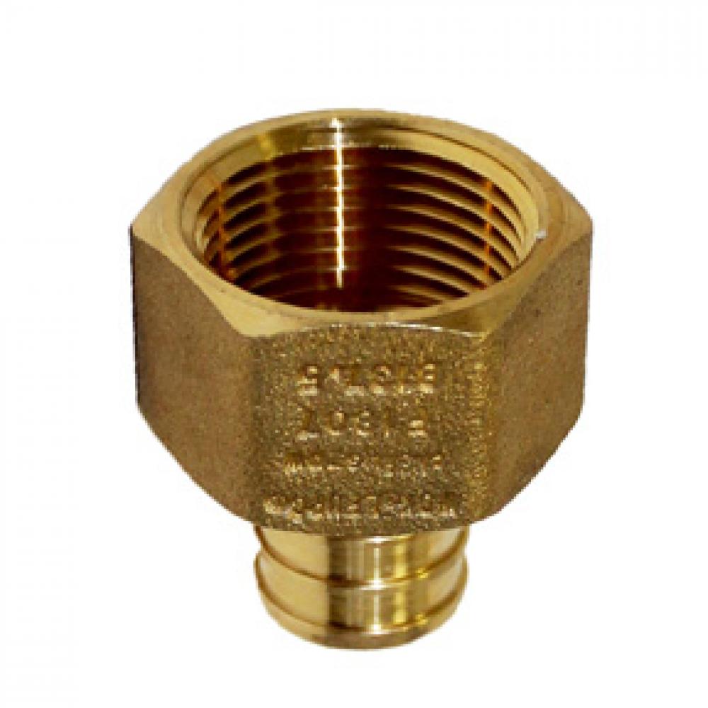 Pex Brass Female Adpt B-Fpt ¾In Lead Free<span class=' ItemWarning' style='display:block;'>Item is usually in stock, but we&#39;ll be in touch if there&#39;s a problem<br /></span>