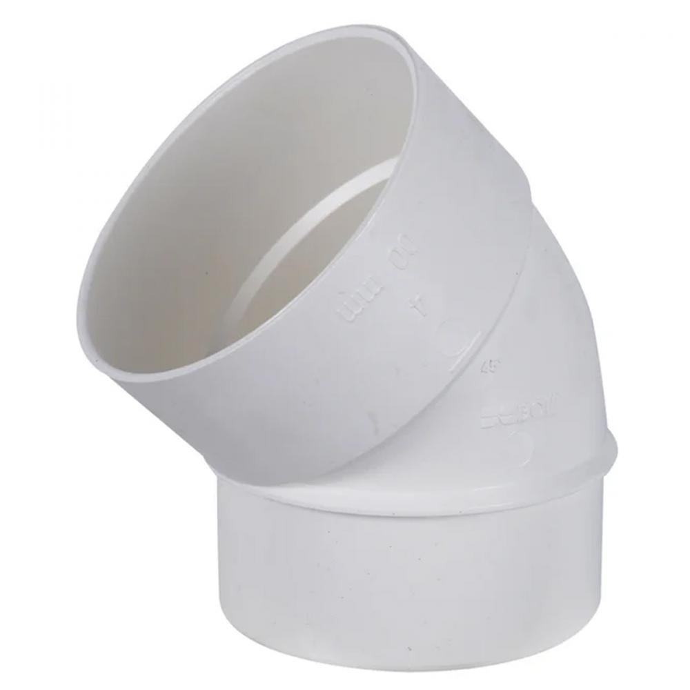 PVC Sewer 45° Elbow Spig 4in<span class=' ItemWarning' style='display:block;'>Item is usually in stock, but we&#39;ll be in touch if there&#39;s a problem<br /></span>