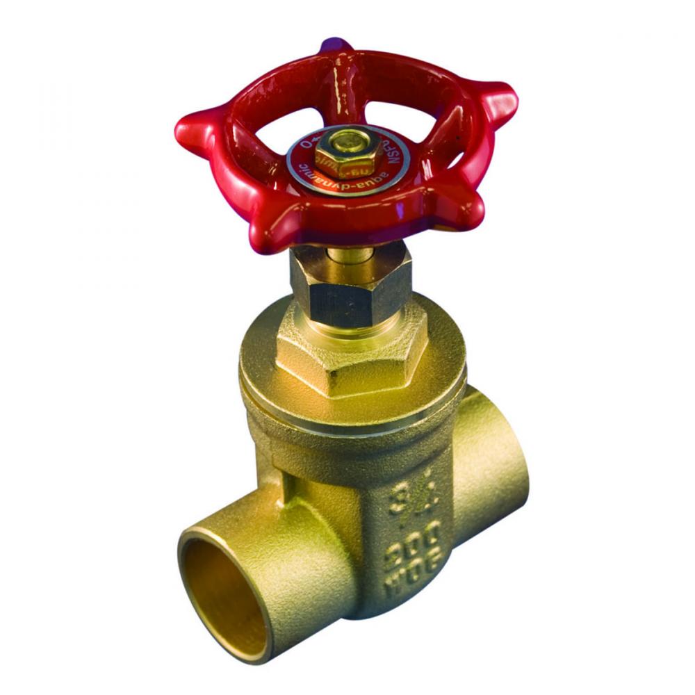 Gate Valve ¾In Brass Solder Lead Free<span class=' ItemWarning' style='display:block;'>Item is usually in stock, but we&#39;ll be in touch if there&#39;s a problem<br /></span>