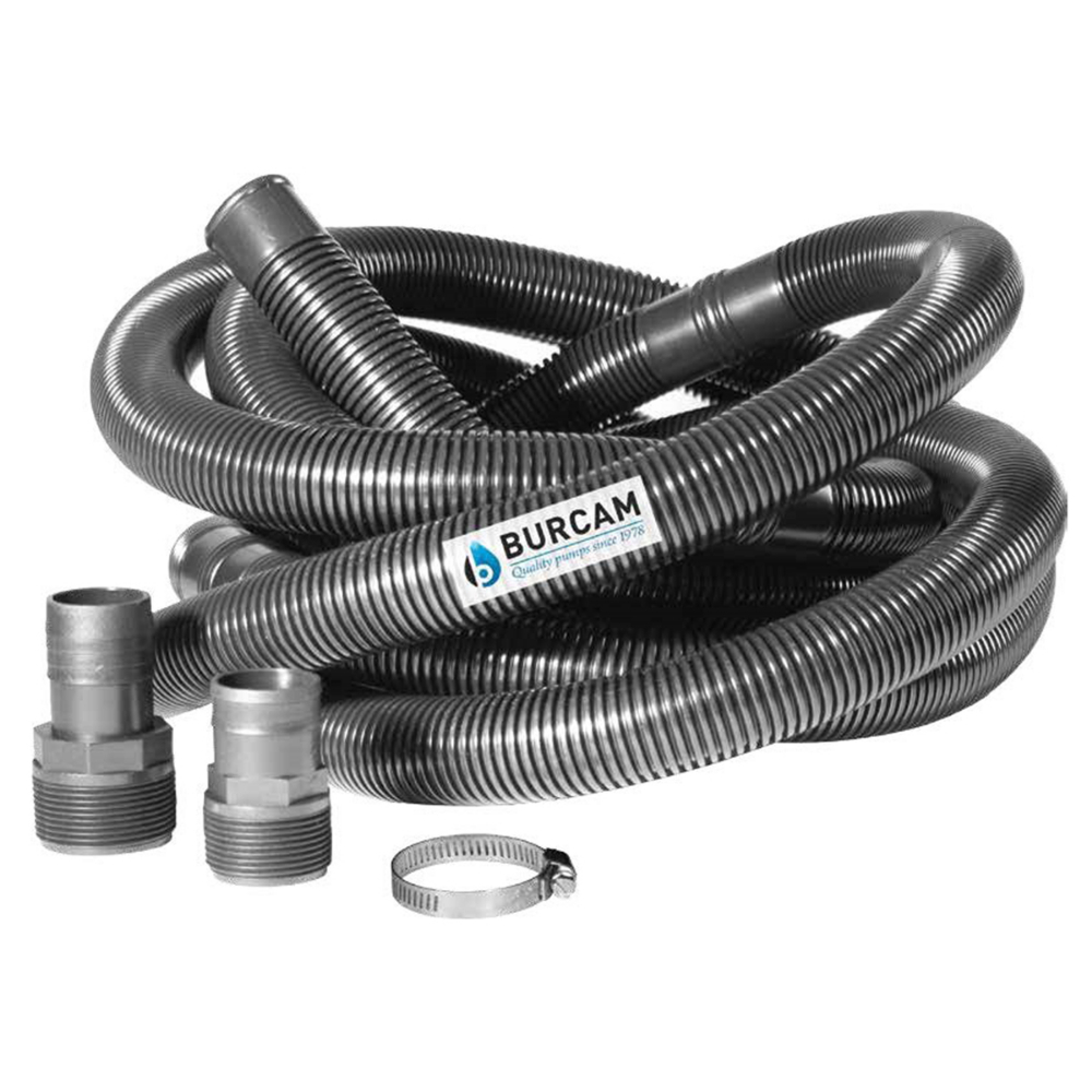 Sump Pump Drain Kit 1-¼in x 20ft w/2 adapters<span class=' ItemWarning' style='display:block;'>Item is usually in stock, but we&#39;ll be in touch if there&#39;s a problem<br /></span>