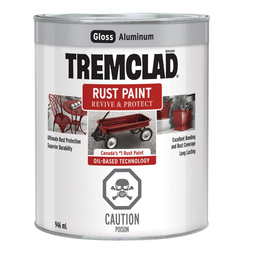 Rust Paint Oil Based 946ml  Aluminum<span class=' ItemWarning' style='display:block;'>Item is usually in stock, but we&#39;ll be in touch if there&#39;s a problem<br /></span>