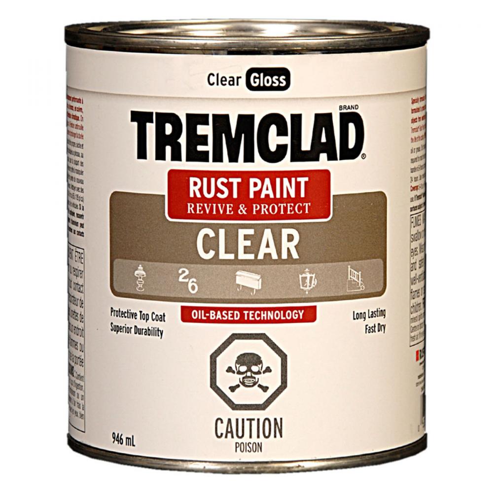 Rust Paint Oil Based 946ml  Clear<span class=' ItemWarning' style='display:block;'>Item is usually in stock, but we&#39;ll be in touch if there&#39;s a problem<br /></span>