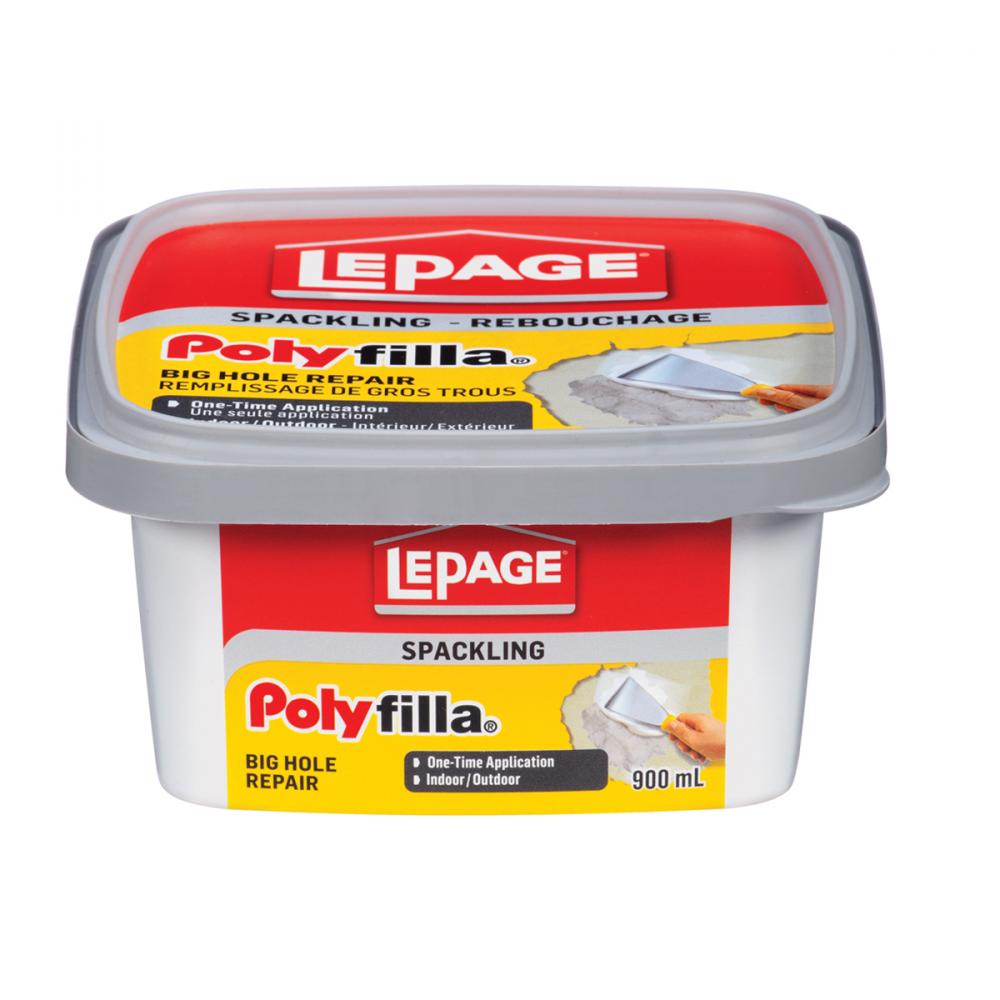 Polyfilla Big Hole Repair 900ml Poly 1256104<span class=' ItemWarning' style='display:block;'>Item is usually in stock, but we&#39;ll be in touch if there&#39;s a problem<br /></span>