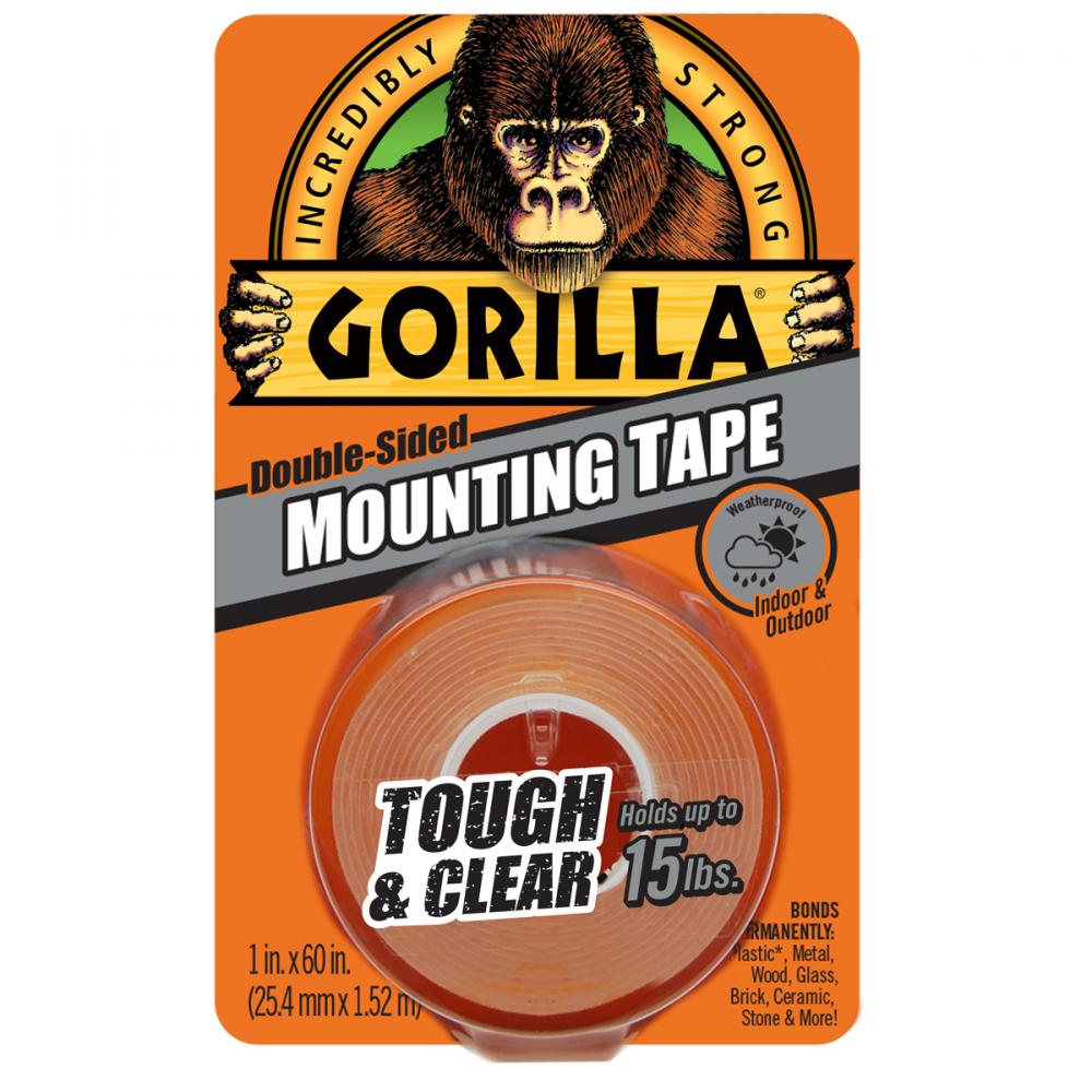 Gorilla Mounting Tape 15lbs<span class=' ItemWarning' style='display:block;'>Item is usually in stock, but we&#39;ll be in touch if there&#39;s a problem<br /></span>