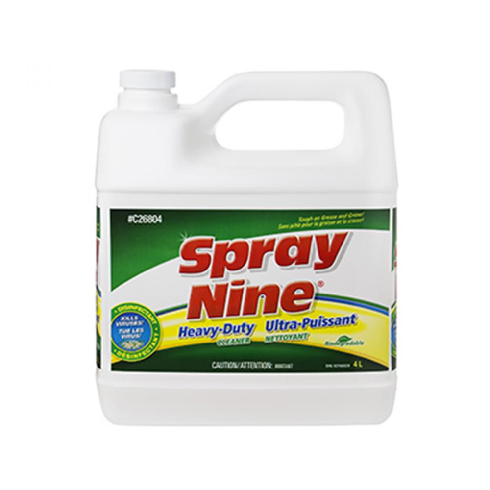 Spray Nine Heavy Duty Cleaner+Degreaser 3.78L<span class=' ItemWarning' style='display:block;'>Item is usually in stock, but we&#39;ll be in touch if there&#39;s a problem<br /></span>