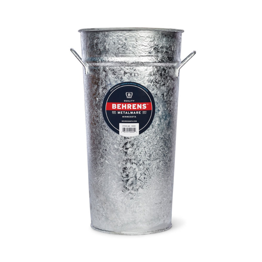 Flower Bucket Hot Dipped Galvanized 8.5in x 10.75in x 16in<span class=' ItemWarning' style='display:block;'>Item is usually in stock, but we&#39;ll be in touch if there&#39;s a problem<br /></span>