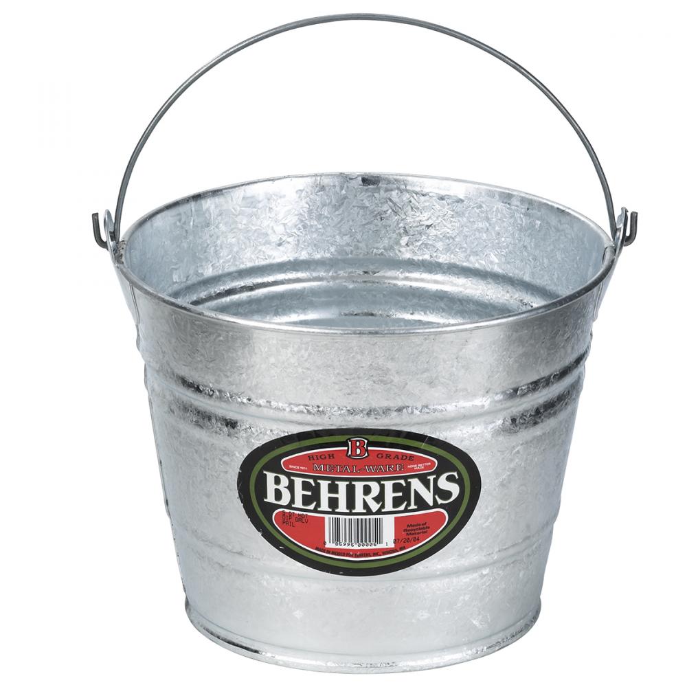 Pail Hot Dipped Steel 7L/8Qt<span class=' ItemWarning' style='display:block;'>Item is usually in stock, but we&#39;ll be in touch if there&#39;s a problem<br /></span>