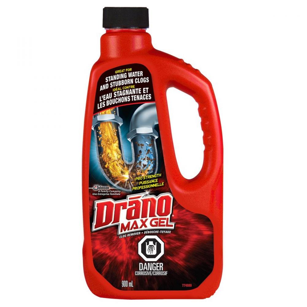 Drano Max Gel Clog Remover 900ml<span class=' ItemWarning' style='display:block;'>Item is usually in stock, but we&#39;ll be in touch if there&#39;s a problem<br /></span>