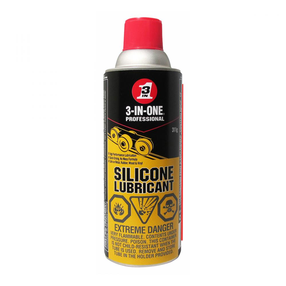 3-In-One Professional Silicone Spray Lubricant 311g<span class=' ItemWarning' style='display:block;'>Item is usually in stock, but we&#39;ll be in touch if there&#39;s a problem<br /></span>