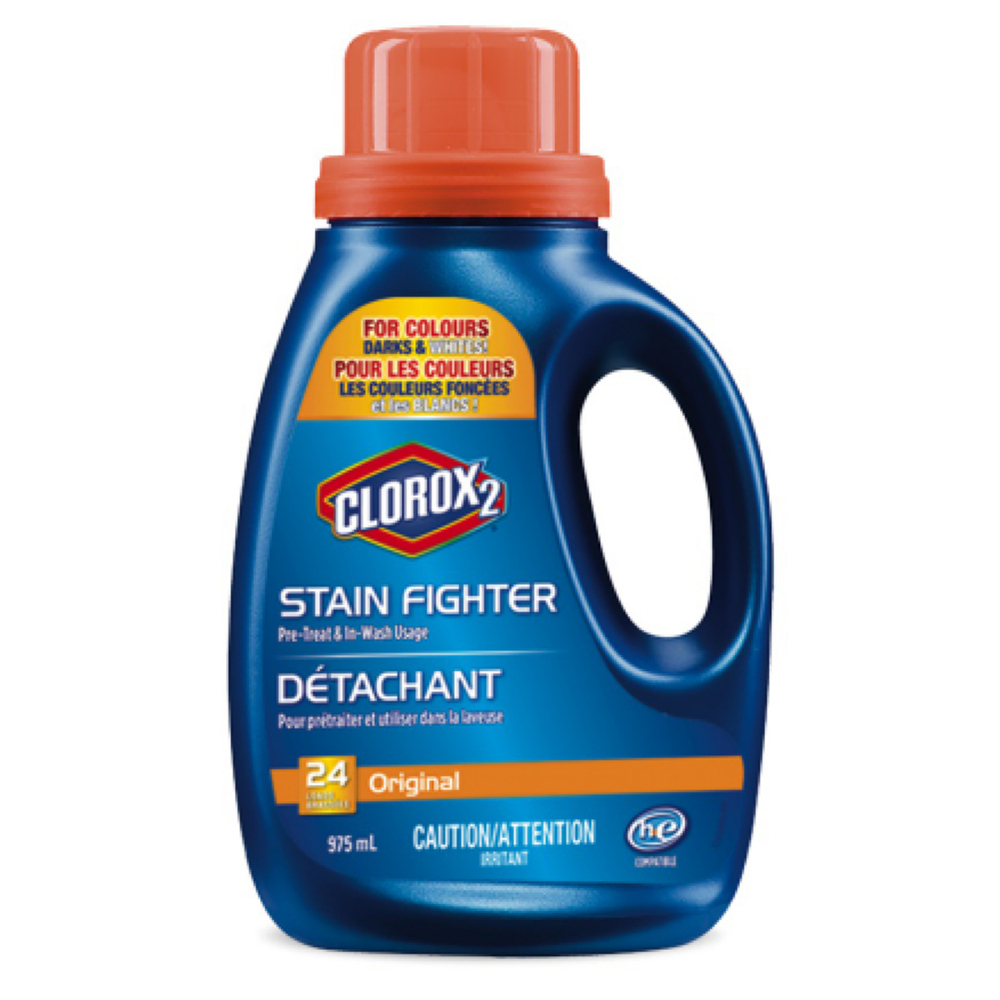 Clorox2 Laundry Stain Fighter 975ml<span class='Notice ItemWarning' style='display:block;'>Item has been discontinued<br /></span>