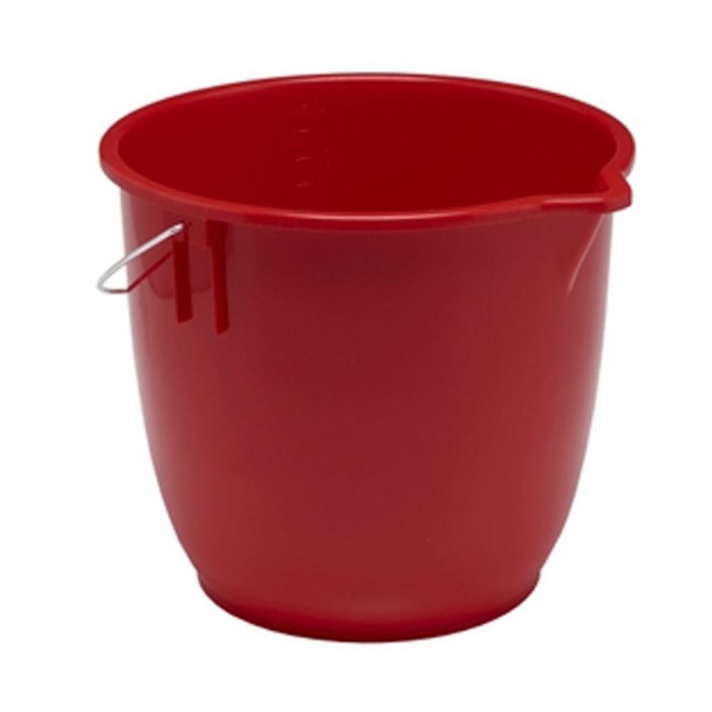 Vileda Round Bucket Graduated with Spout 12L Red<span class=' ItemWarning' style='display:block;'>Item is usually in stock, but we&#39;ll be in touch if there&#39;s a problem<br /></span>