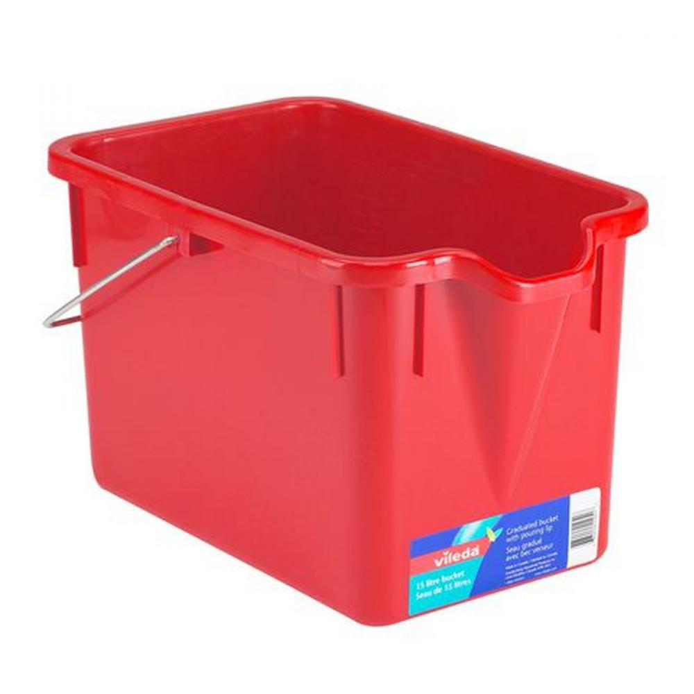 Bee Mop Rectangular Cleaning Bucket 15L<span class=' ItemWarning' style='display:block;'>Item is usually in stock, but we&#39;ll be in touch if there&#39;s a problem<br /></span>