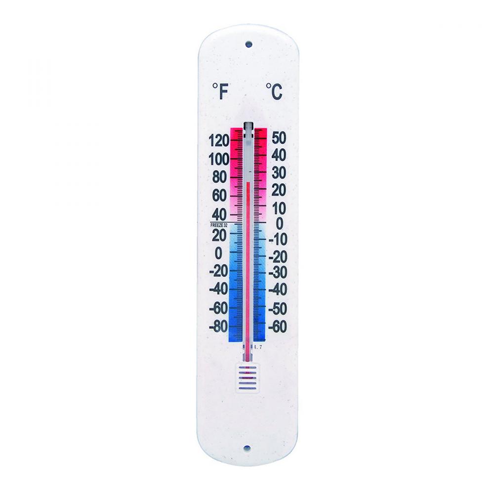 Indoor/Outdoor Wall Mount Thermometer Plastic 10in<span class=' ItemWarning' style='display:block;'>Item is usually in stock, but we&#39;ll be in touch if there&#39;s a problem<br /></span>