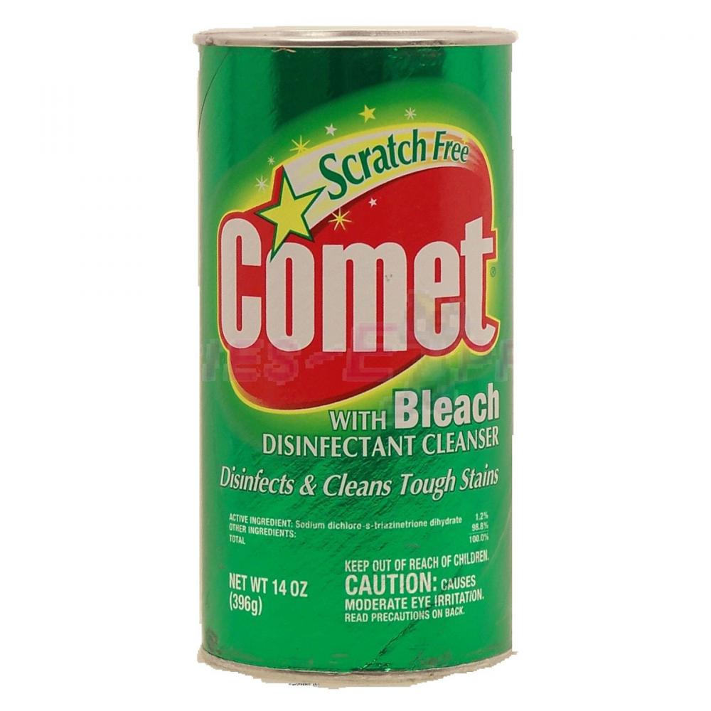 Comet Scratch Free Powder Cleaner with Bleach 400g<span class=' ItemWarning' style='display:block;'>Item is usually in stock, but we&#39;ll be in touch if there&#39;s a problem<br /></span>