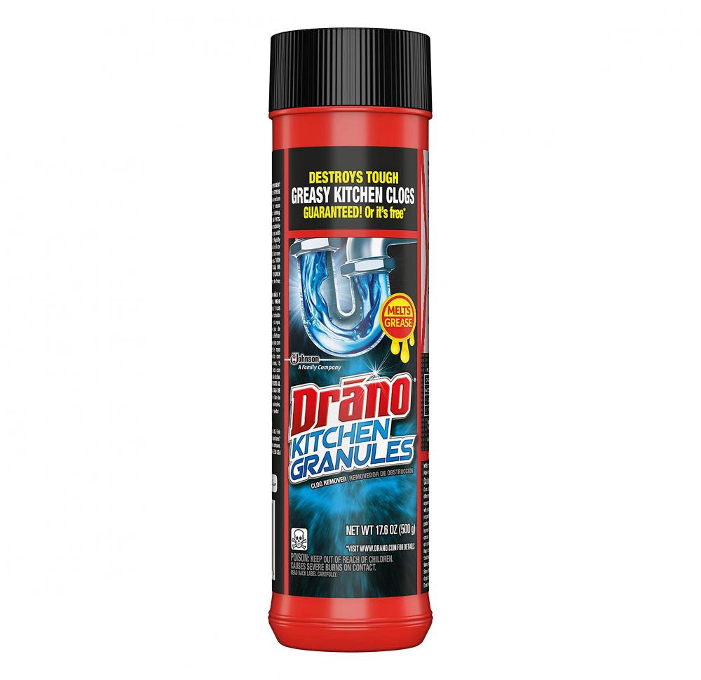 HAZ Drano Kitchen Granules Clog Remover 500g<span class=' ItemWarning' style='display:block;'>Item is usually in stock, but we&#39;ll be in touch if there&#39;s a problem<br /></span>