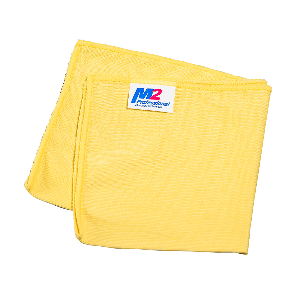 Microfibre Glass Cleaning Cloth 14 x 14&#34; (35 X 35cm) Yellow<span class=' ItemWarning' style='display:block;'>Item is usually in stock, but we&#39;ll be in touch if there&#39;s a problem<br /></span>