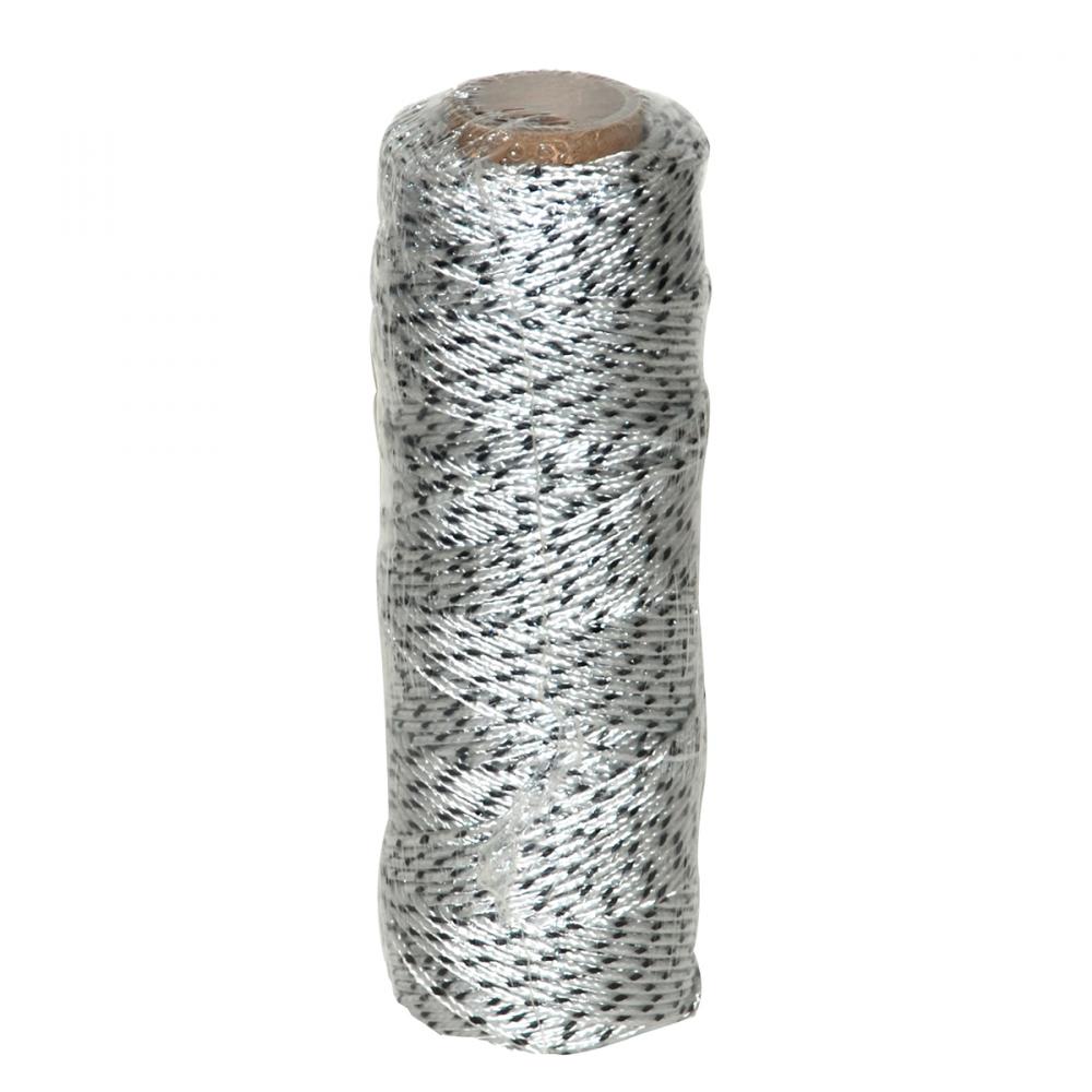 Twisted Nylon Mason Line #18 ¼lb 61m/200ft White/Black<span class=' ItemWarning' style='display:block;'>Item is usually in stock, but we&#39;ll be in touch if there&#39;s a problem<br /></span>