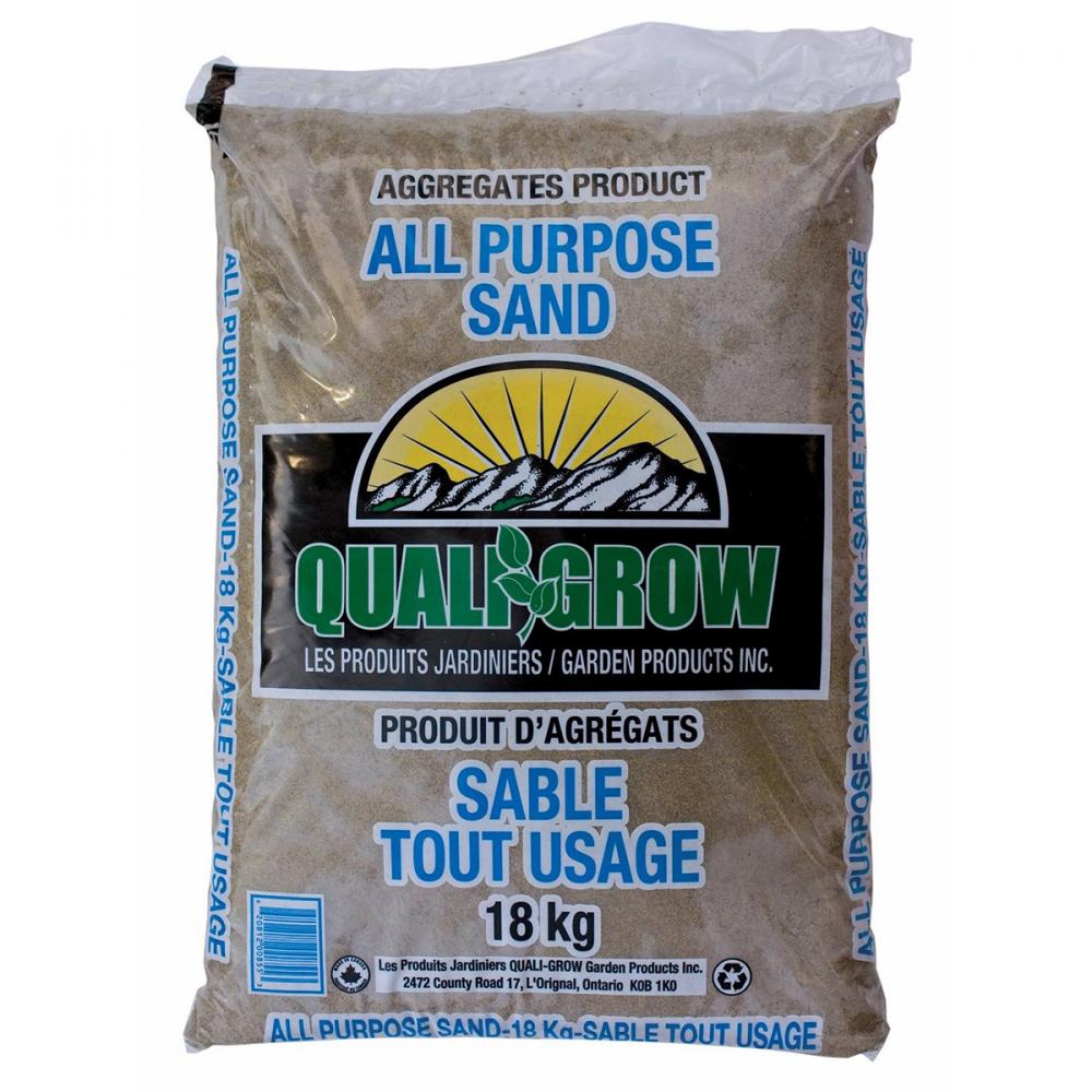 Quali Grow All Purpose Sand 18kg<span class=' ItemWarning' style='display:block;'>Item is usually in stock, but we&#39;ll be in touch if there&#39;s a problem<br /></span>