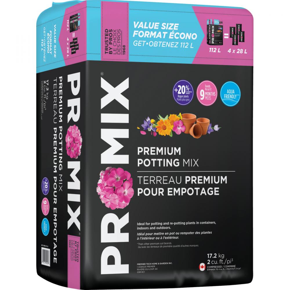 PRO-MIX Potting Mix Value Size 2cu.ft.<span class=' ItemWarning' style='display:block;'>Item is usually in stock, but we&#39;ll be in touch if there&#39;s a problem<br /></span>