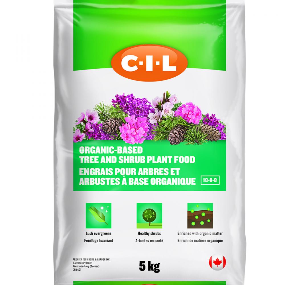 C-I-L Organic Tree and Shrub Plant Food 18-8-8 5Kg<span class=' ItemWarning' style='display:block;'>Item is usually in stock, but we&#39;ll be in touch if there&#39;s a problem<br /></span>