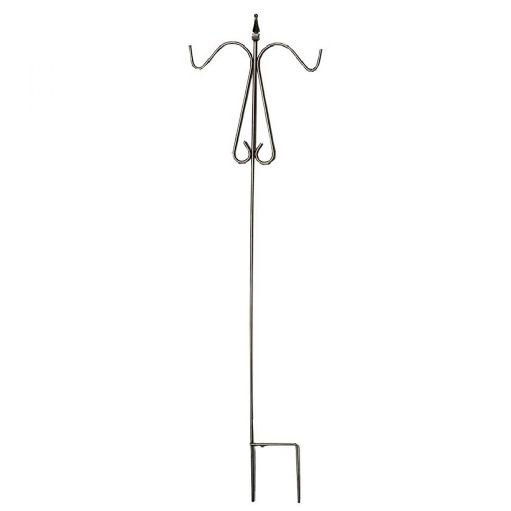 Garden Shepherd Hook Double Deluxe 84in Black<span class=' ItemWarning' style='display:block;'>Item is usually in stock, but we&#39;ll be in touch if there&#39;s a problem<br /></span>