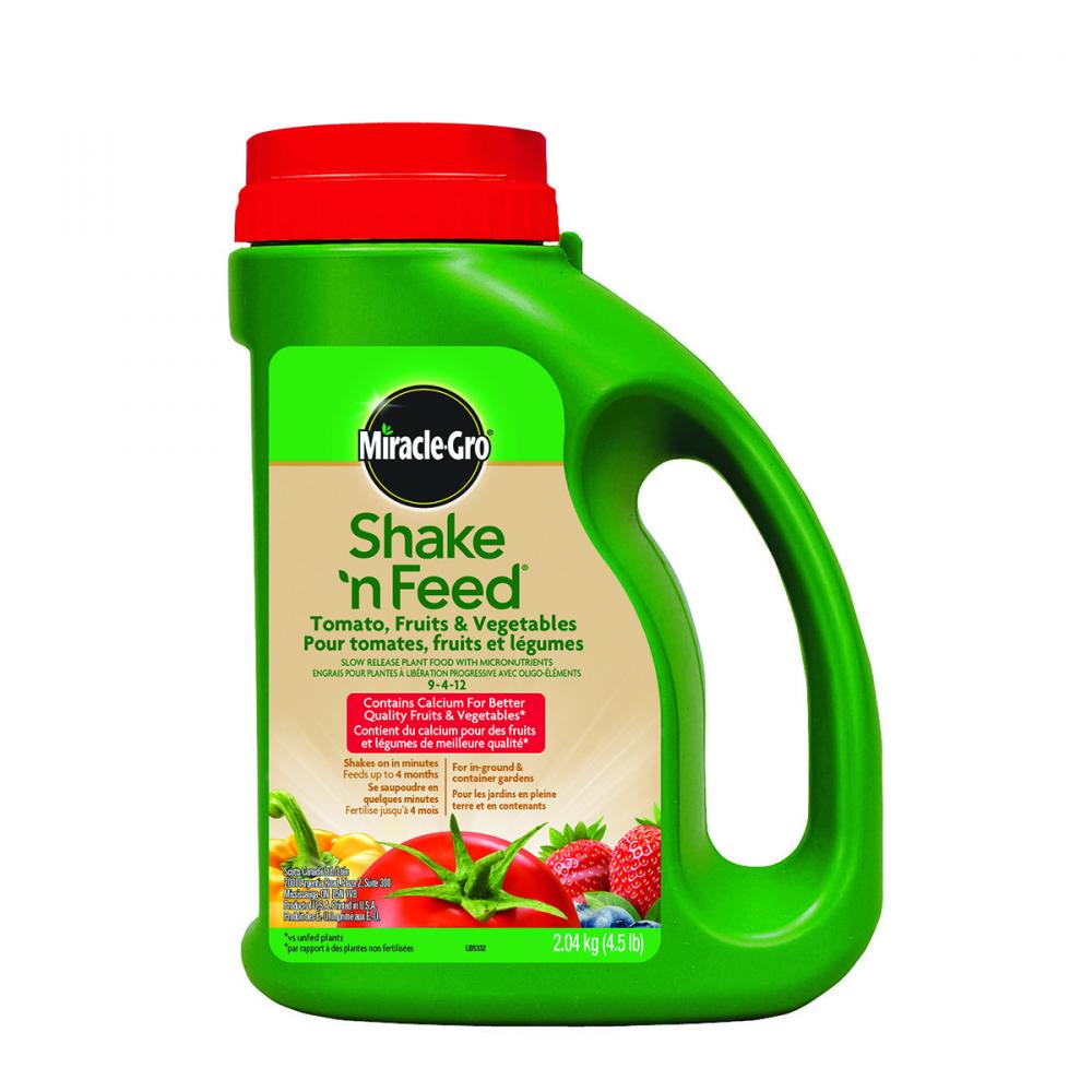 Shake &#39;N Feed Tomatoes, Fruits & Vegetables Miracle-Gro 2.04Kg<span class=' ItemWarning' style='display:block;'>Item is usually in stock, but we&#39;ll be in touch if there&#39;s a problem<br /></span>