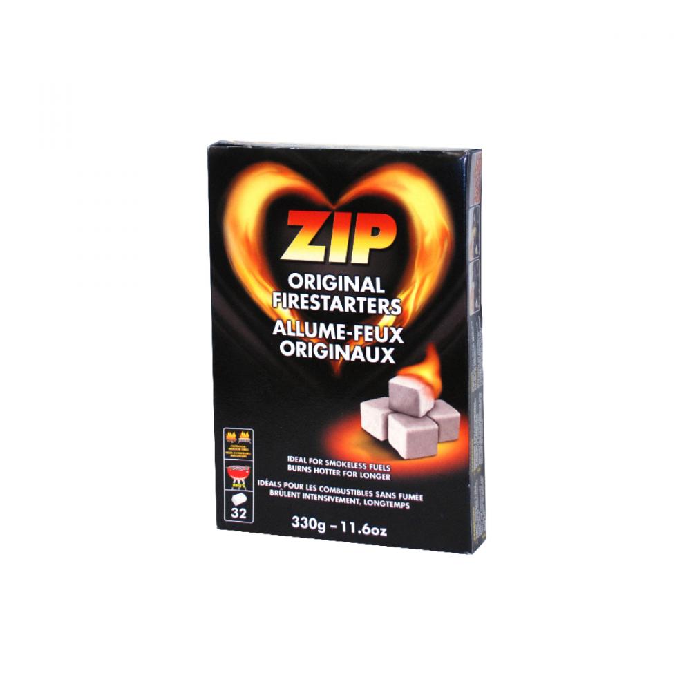 ZIP Original Firestarter Cubes 32/pk<span class=' ItemWarning' style='display:block;'>Item is usually in stock, but we&#39;ll be in touch if there&#39;s a problem<br /></span>