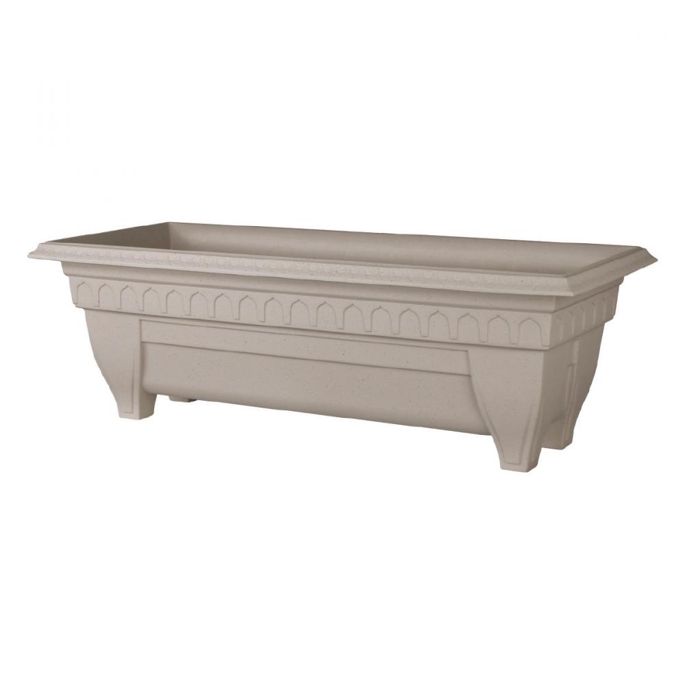 Azura Classic Planter Plastic Rectangular 27x11x8.75in Granite<span class=' ItemWarning' style='display:block;'>Item is usually in stock, but we&#39;ll be in touch if there&#39;s a problem<br /></span>