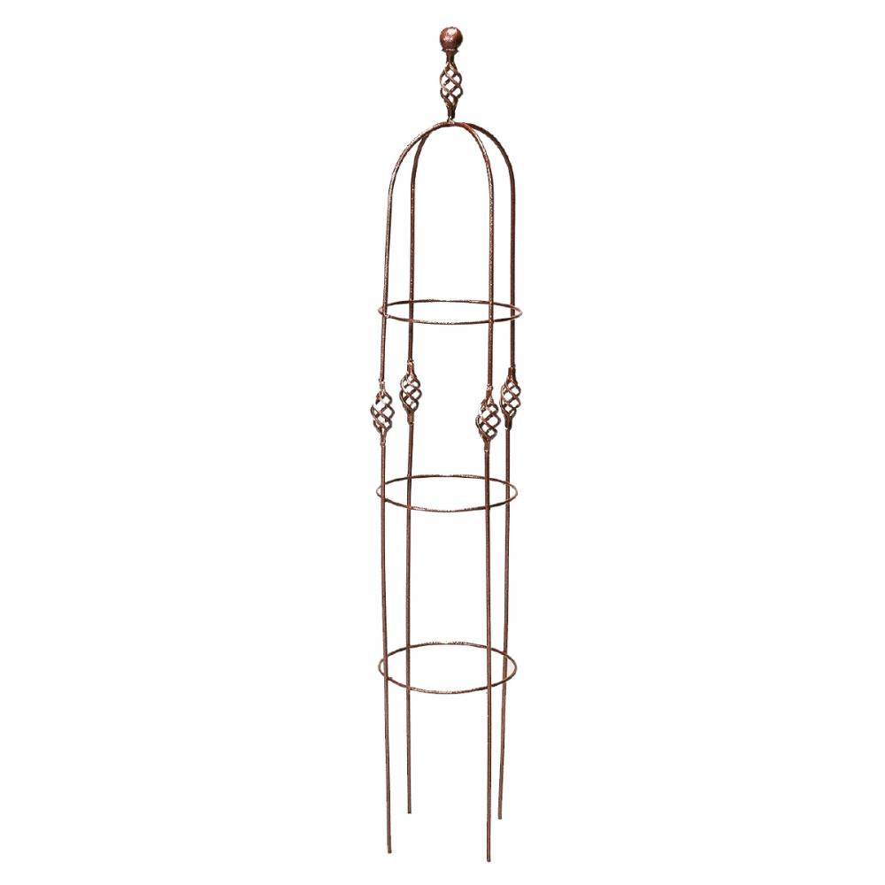 Venetian Wire Obelisk 45x8&#34; Black<span class=' ItemWarning' style='display:block;'>Item is usually in stock, but we&#39;ll be in touch if there&#39;s a problem<br /></span>