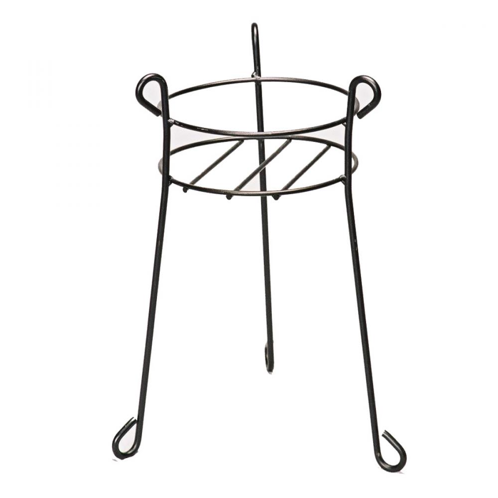 Plant Stand Wire Round 15x10in Black<span class=' ItemWarning' style='display:block;'>Item is usually in stock, but we&#39;ll be in touch if there&#39;s a problem<br /></span>