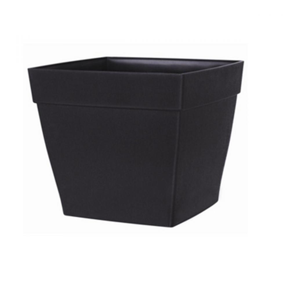 Harmony Self-Watering Planter Plastic Square 16x16x14 Black<span class=' ItemWarning' style='display:block;'>Item is usually in stock, but we&#39;ll be in touch if there&#39;s a problem<br /></span>