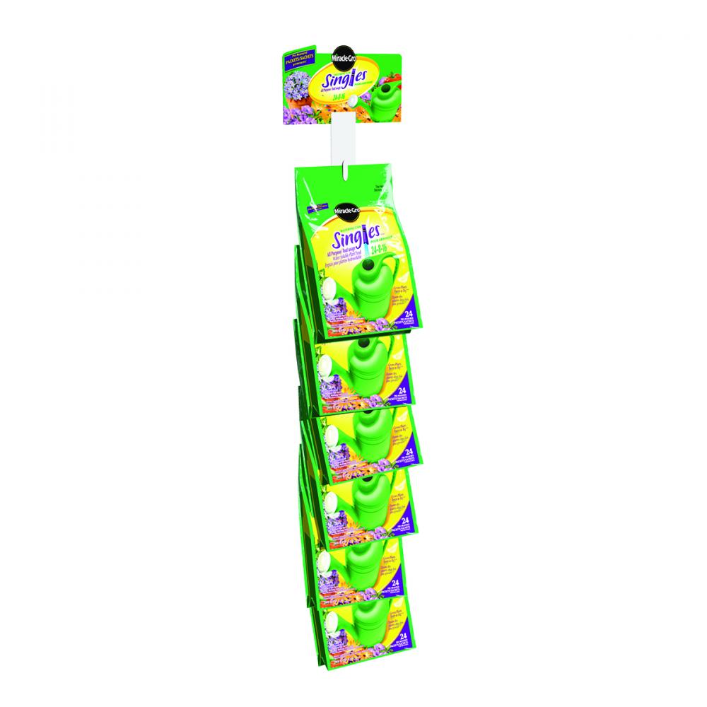 Miracle-Gro Water Soluble Watering Can Singles 24-8-16 290g (6/clip strip x 2)<span class=' ItemWarning' style='display:block;'>Item is usually in stock, but we&#39;ll be in touch if there&#39;s a problem<br /></span>