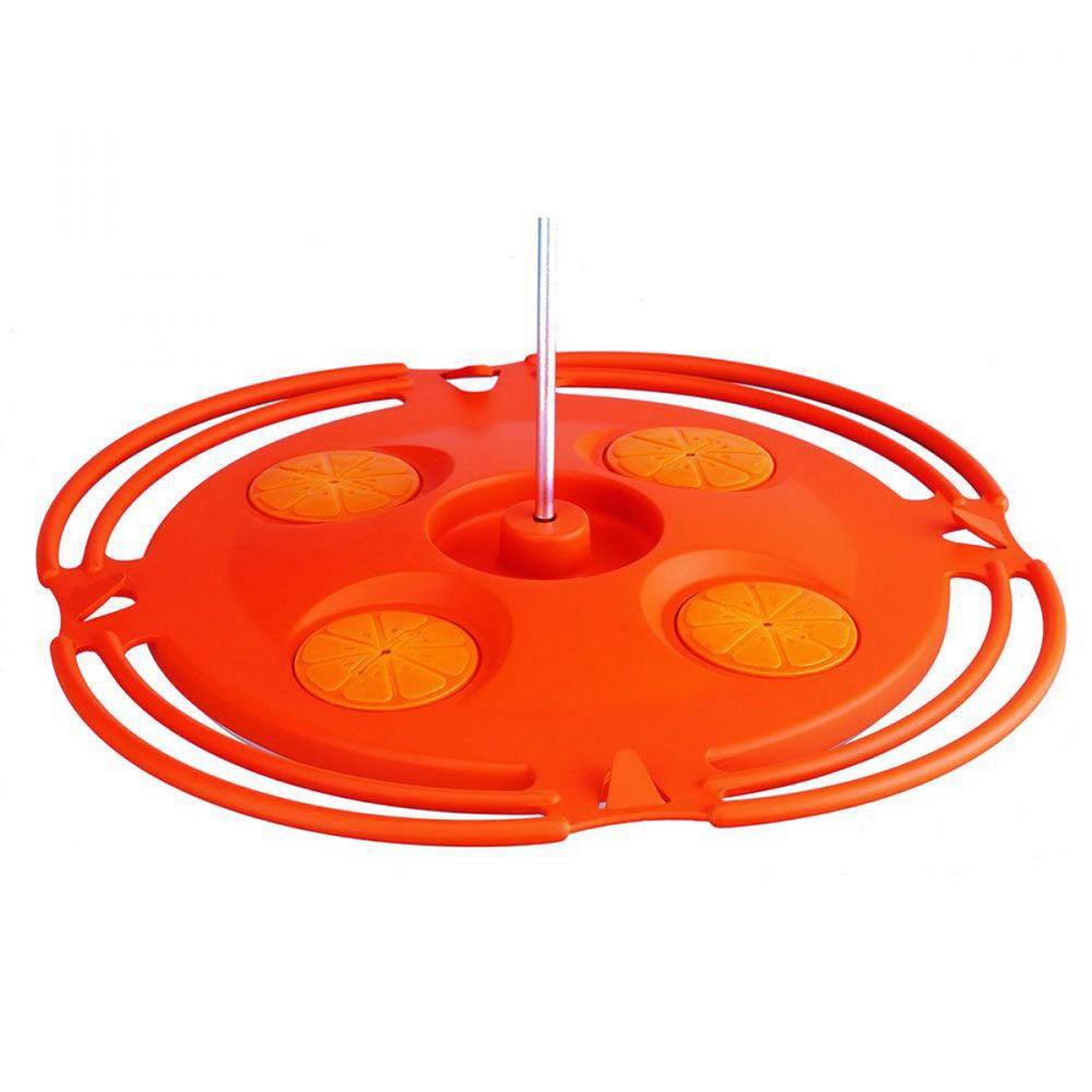 Oriole Feeder Tray with 4 feed ports and Perches 16oz<span class=' ItemWarning' style='display:block;'>Item is usually in stock, but we&#39;ll be in touch if there&#39;s a problem<br /></span>