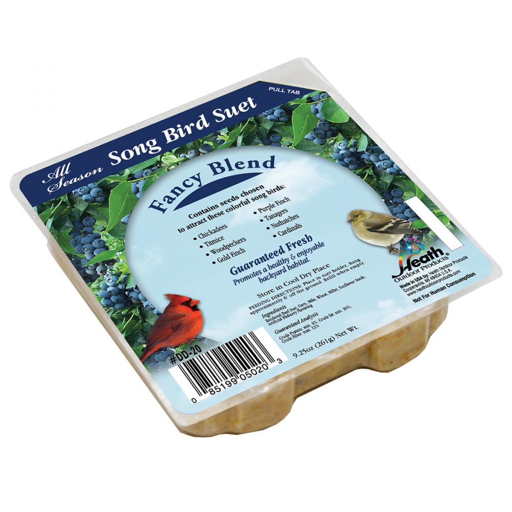 Suet Cake Songbird Fancy Blend 9.25oz<span class=' ItemWarning' style='display:block;'>Item is usually in stock, but we&#39;ll be in touch if there&#39;s a problem<br /></span>