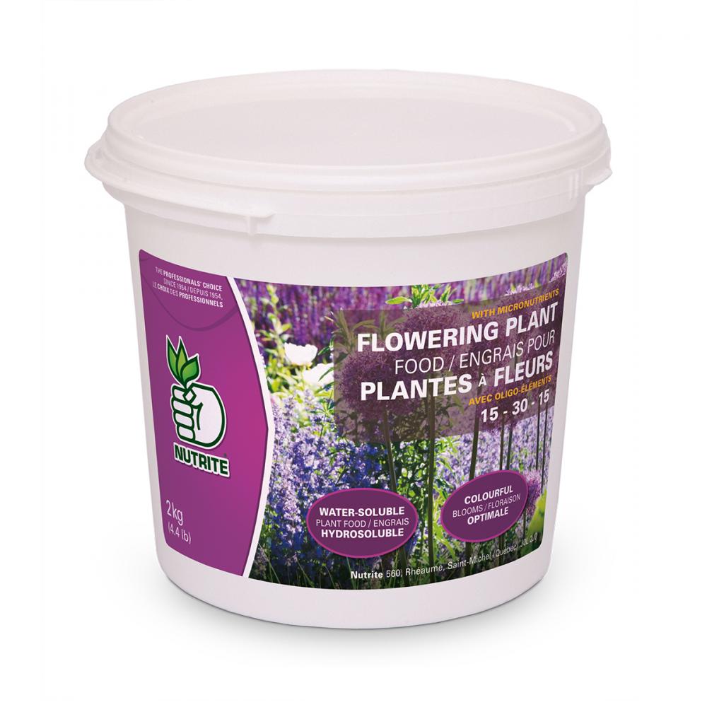 Nutrite Water Soluble Flowering Plant Food 15-30-15  2kg<span class=' ItemWarning' style='display:block;'>Item is usually in stock, but we&#39;ll be in touch if there&#39;s a problem<br /></span>